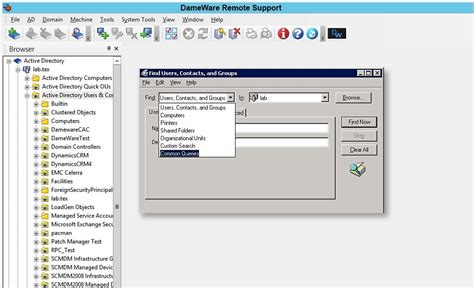 Microsoft active directory management tools windows 7